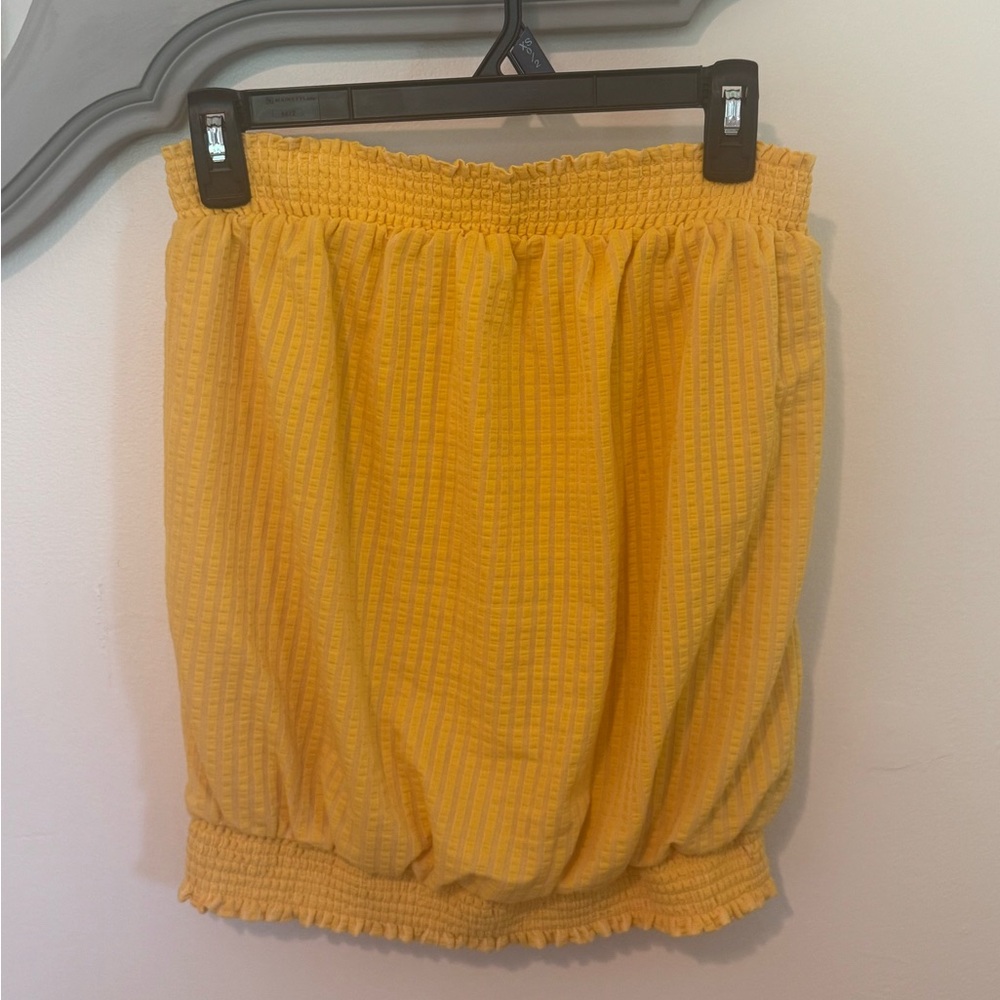 Anthropologie Sunny Yellow top